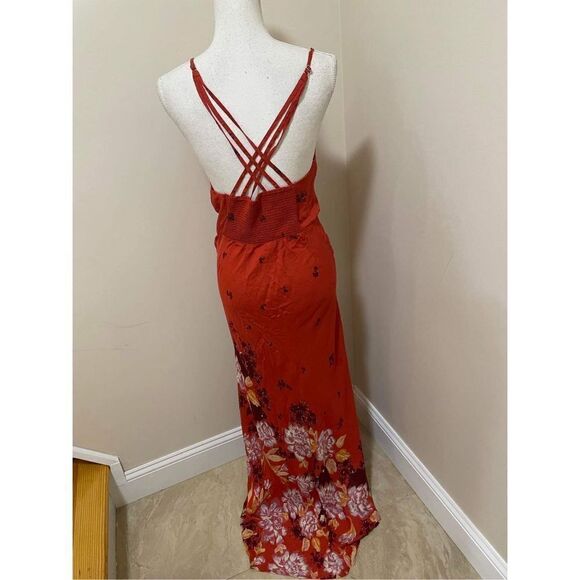New Free People Get To You Maxi Dress Size S - Picture 10 of 12